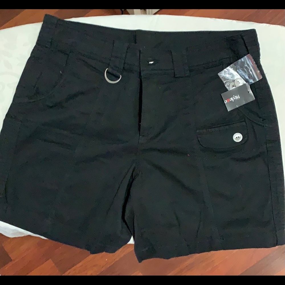 Style&co Shorts/Macy’s - NWT - Deep Black-Size 12